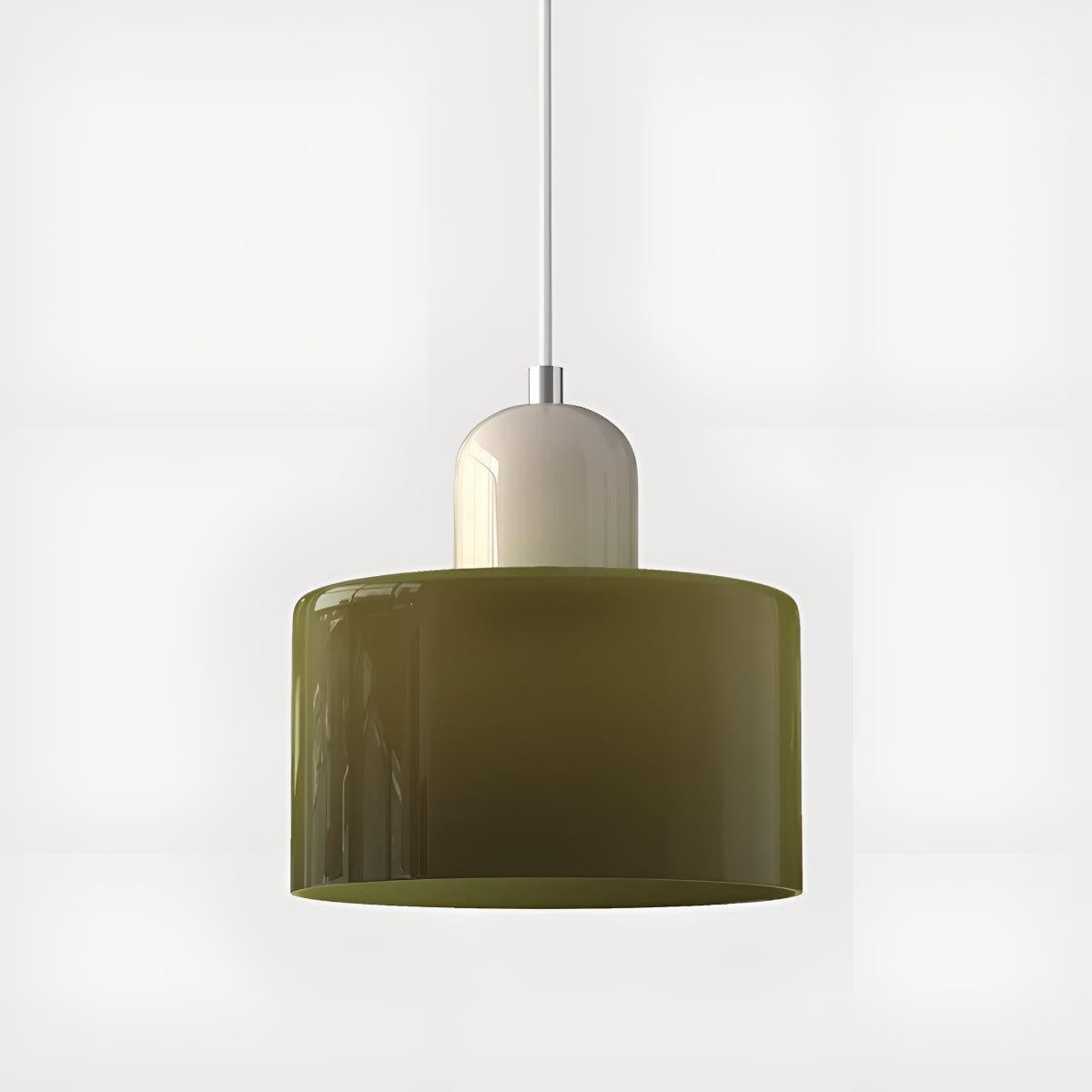 Bauhaus Style Glass Pendant Light Fixture for Dining Room