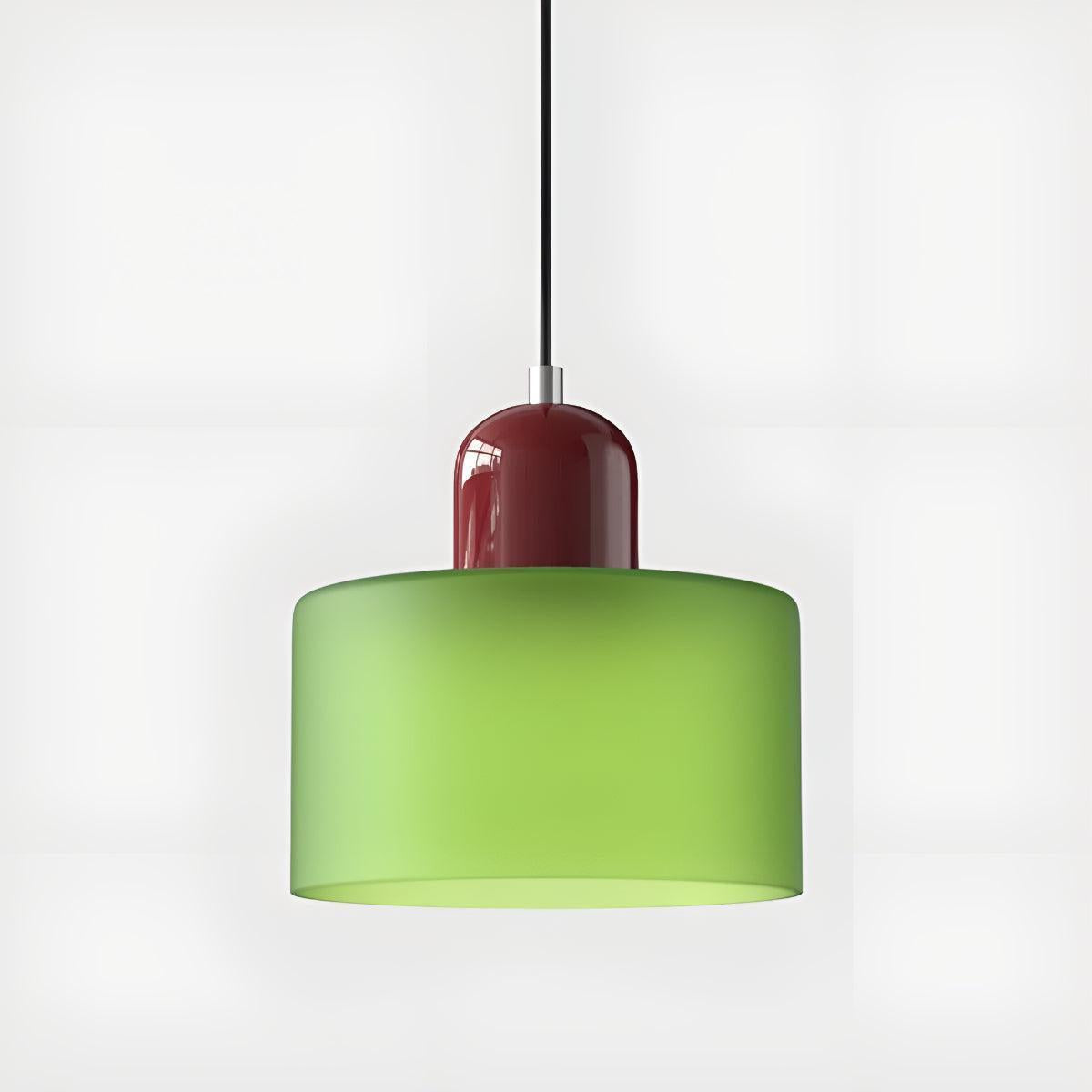 Bauhaus Style Glass Pendant Light Fixture for Dining Room