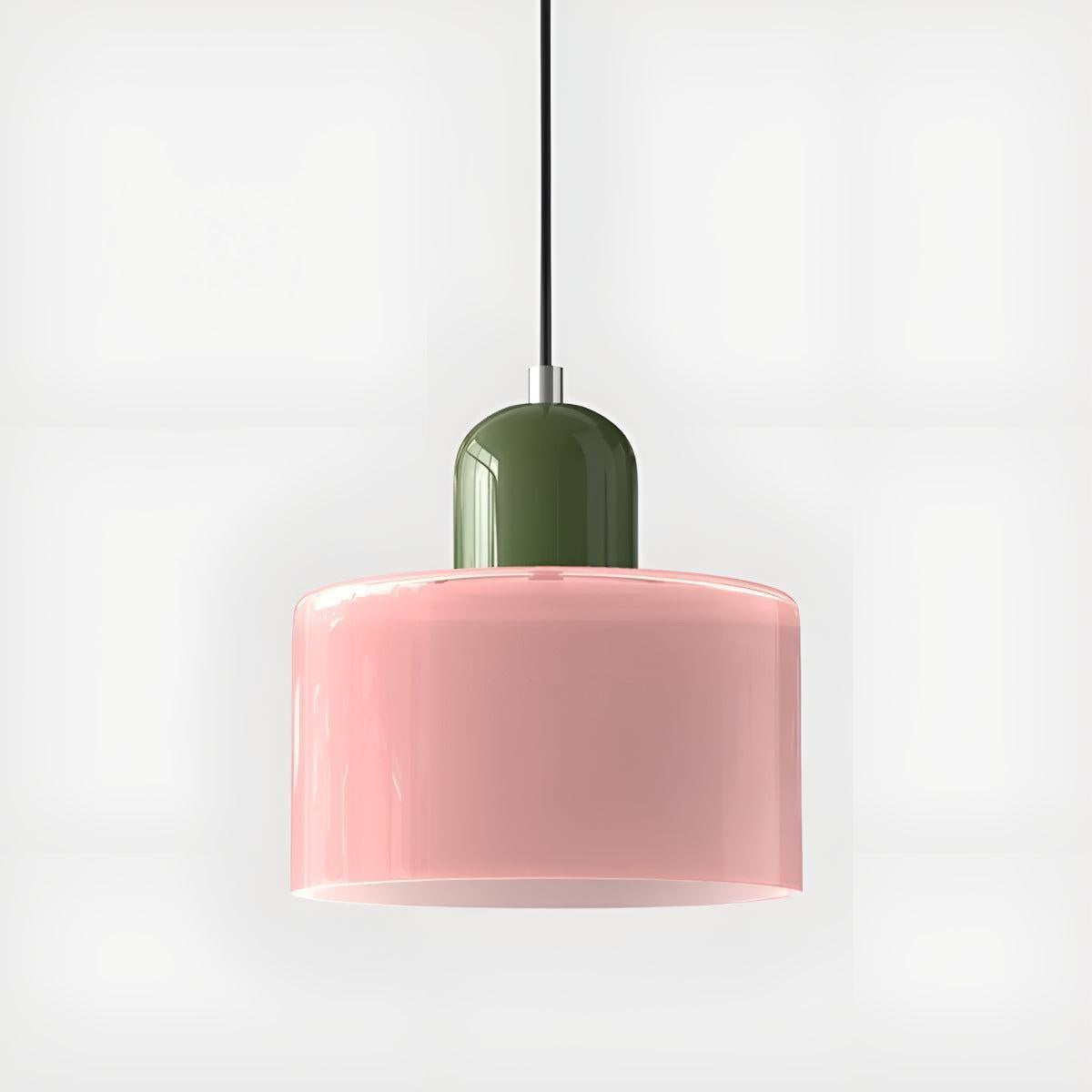 Bauhaus Style Glass Pendant Light Fixture for Dining Room