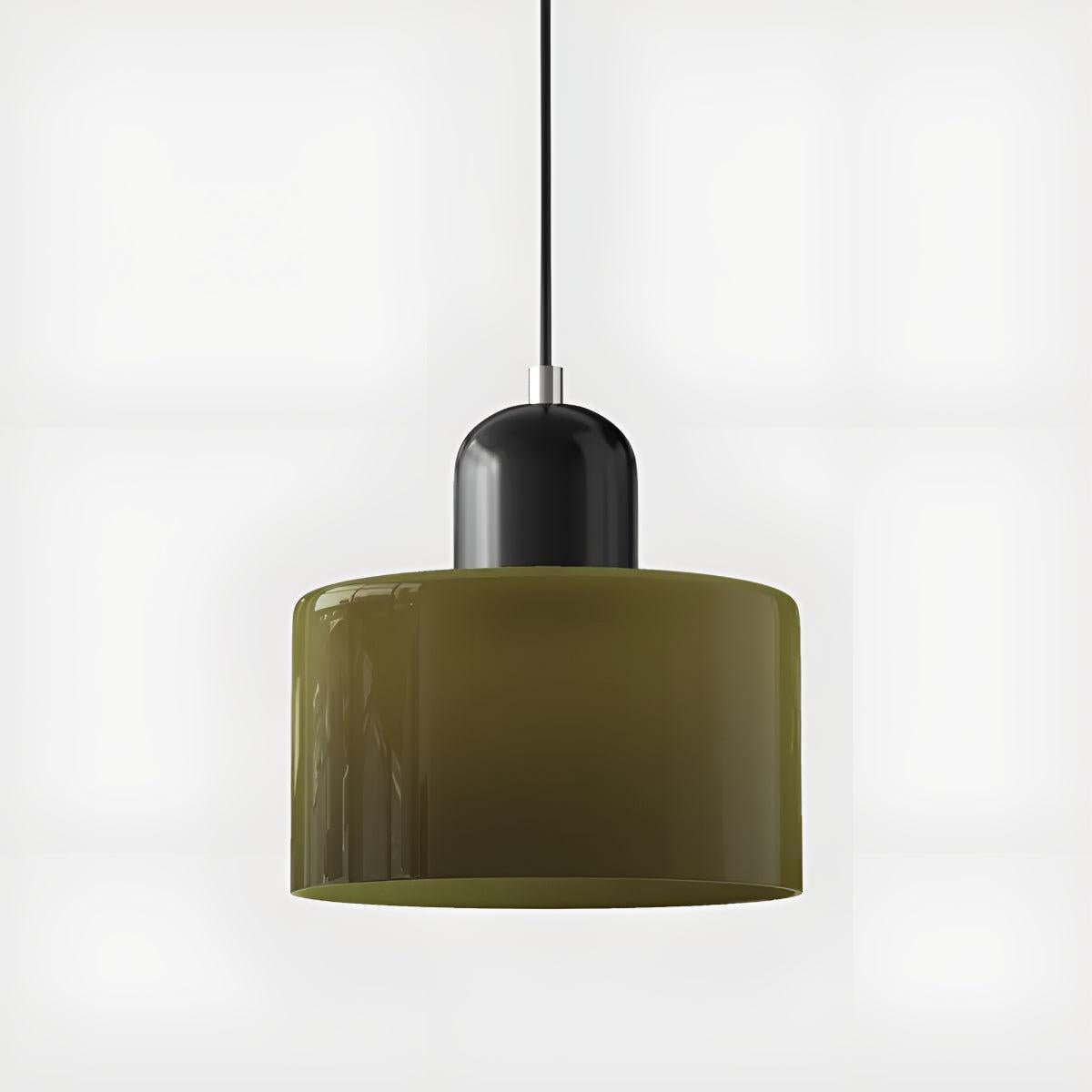 Bauhaus Style Glass Pendant Light Fixture for Dining Room