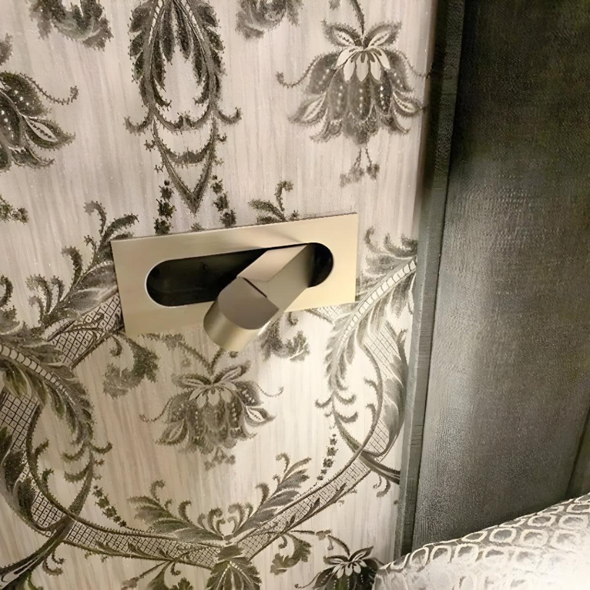 Bedside Reading Light With Embedded Adjustable Head