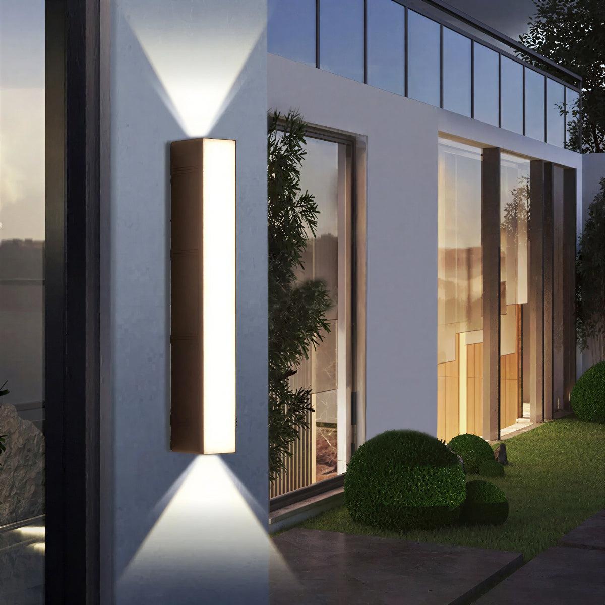 Bright Outdoor Long Tube Wall Light for Porch and Patio