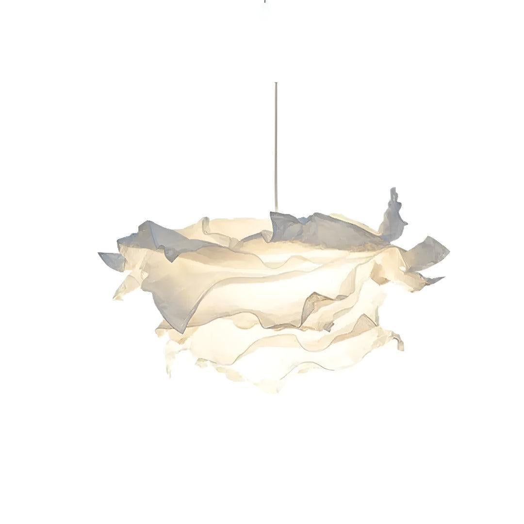 Cloud Paper Pendant Light with Ambient Glow for Modern Rooms