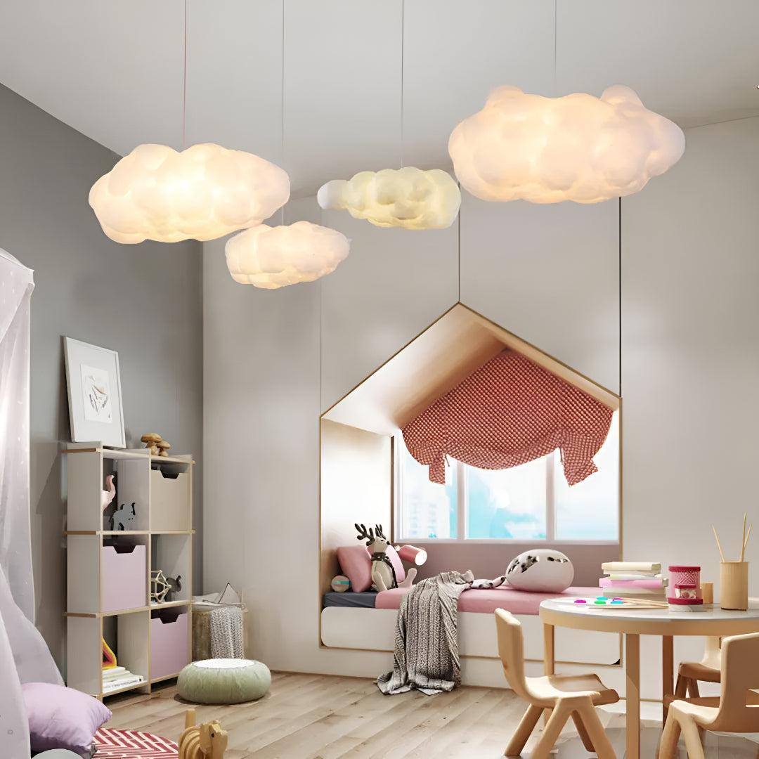 Cloud Pendant Ceiling Light For Nursery And Kids Room