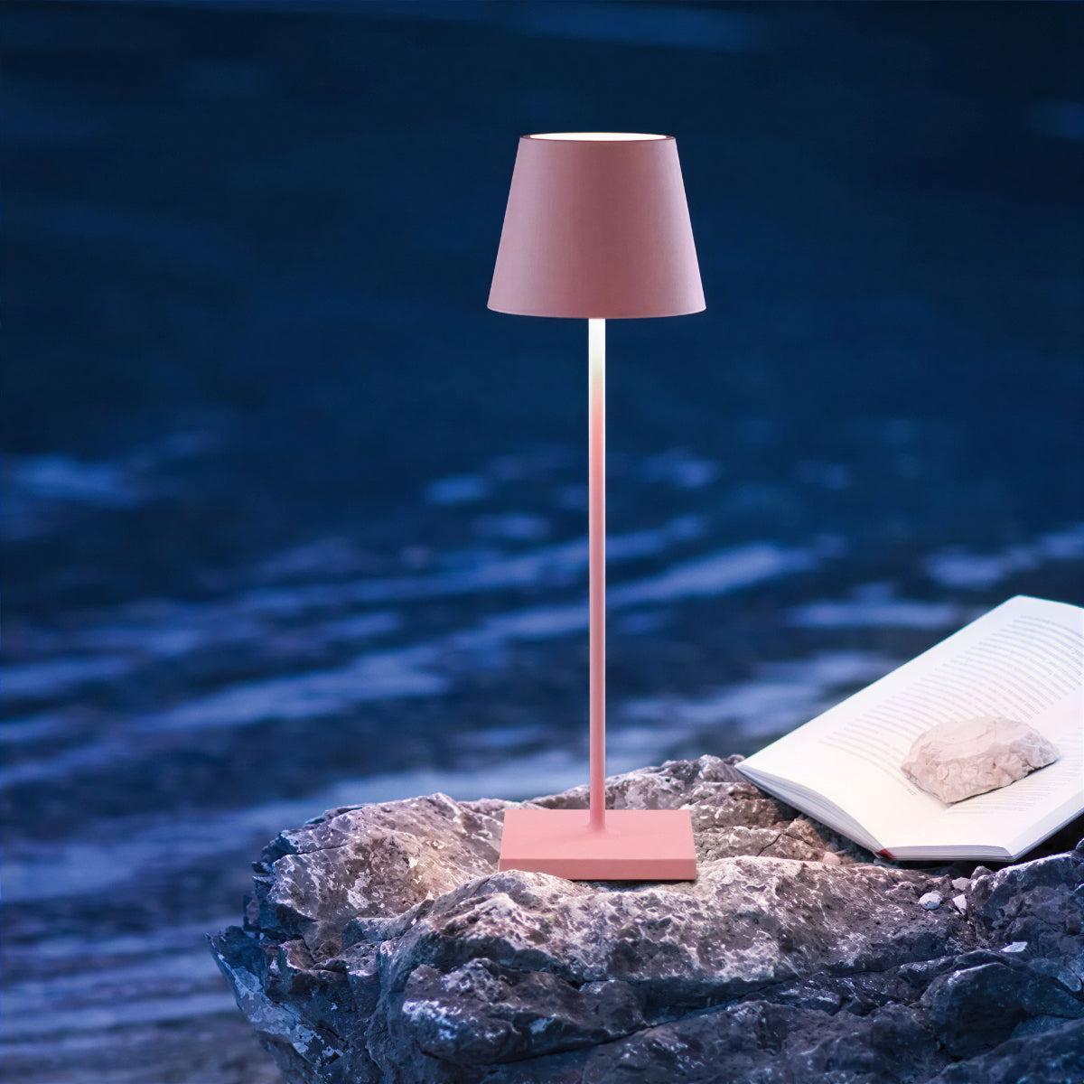 Cordless Touch Control Table Lamp with USB-C Charging