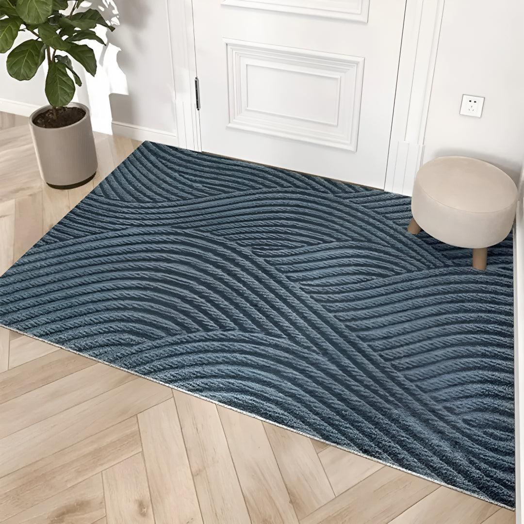 Door Mat for Indoor and Outdoor Use with Non-Slip Backing