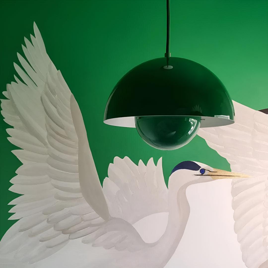 Flowerpot Style Pendant Lighting for Dining Area