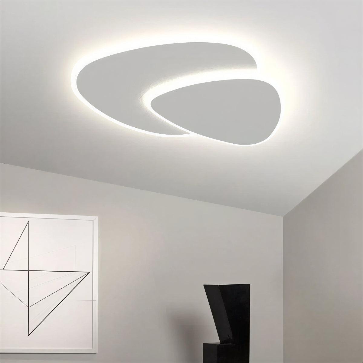 Guitar Pick Styled Modern Flush Mount Ceiling Light