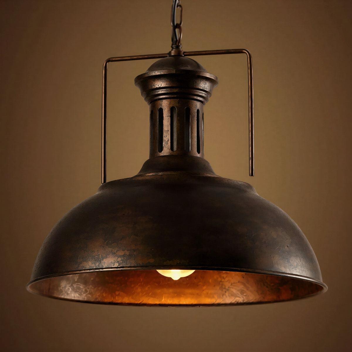 Industrial Vintage Pendant Light for Rustic Dining and Bar