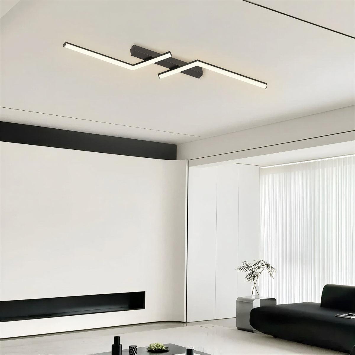 Minimalist Long Strip Ceiling Lighting for Modern Interiors