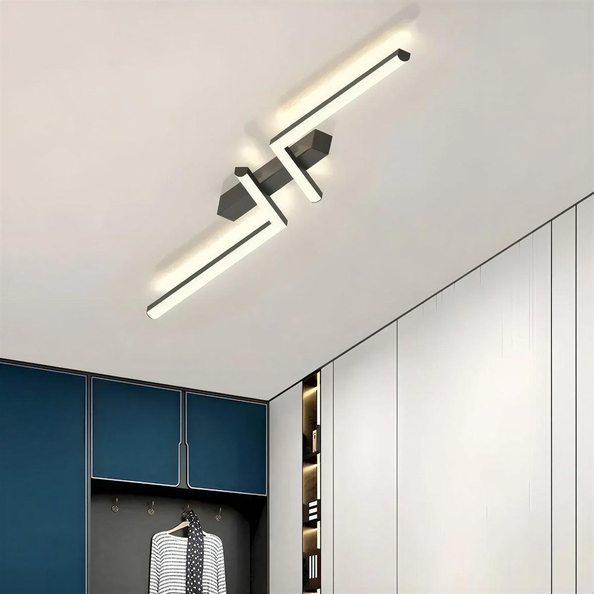 Minimalist Long Strip Ceiling Lighting for Modern Interiors