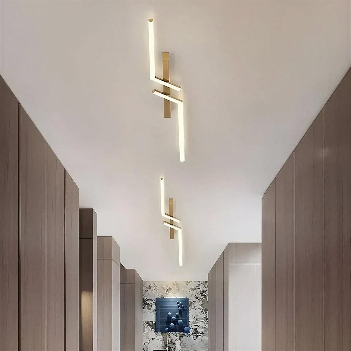 Minimalist Long Strip Ceiling Lighting for Modern Interiors