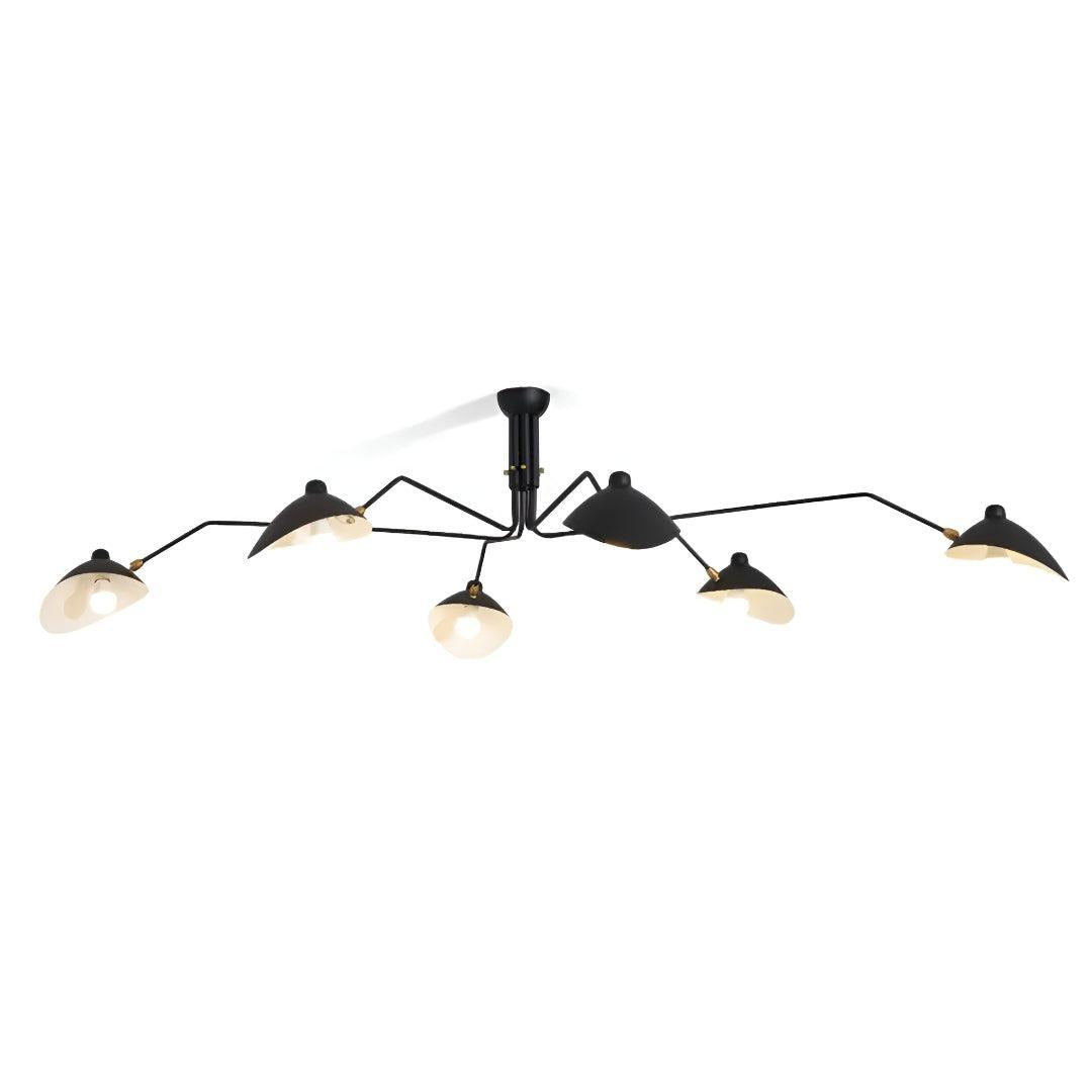 Modern Chandelier Lighting With Adjustable Arms