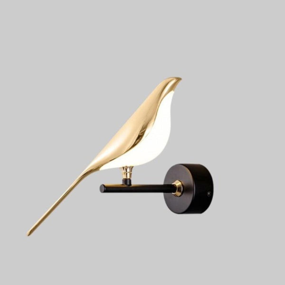 Modern Decorative Wall Sconce Light With Bird Design