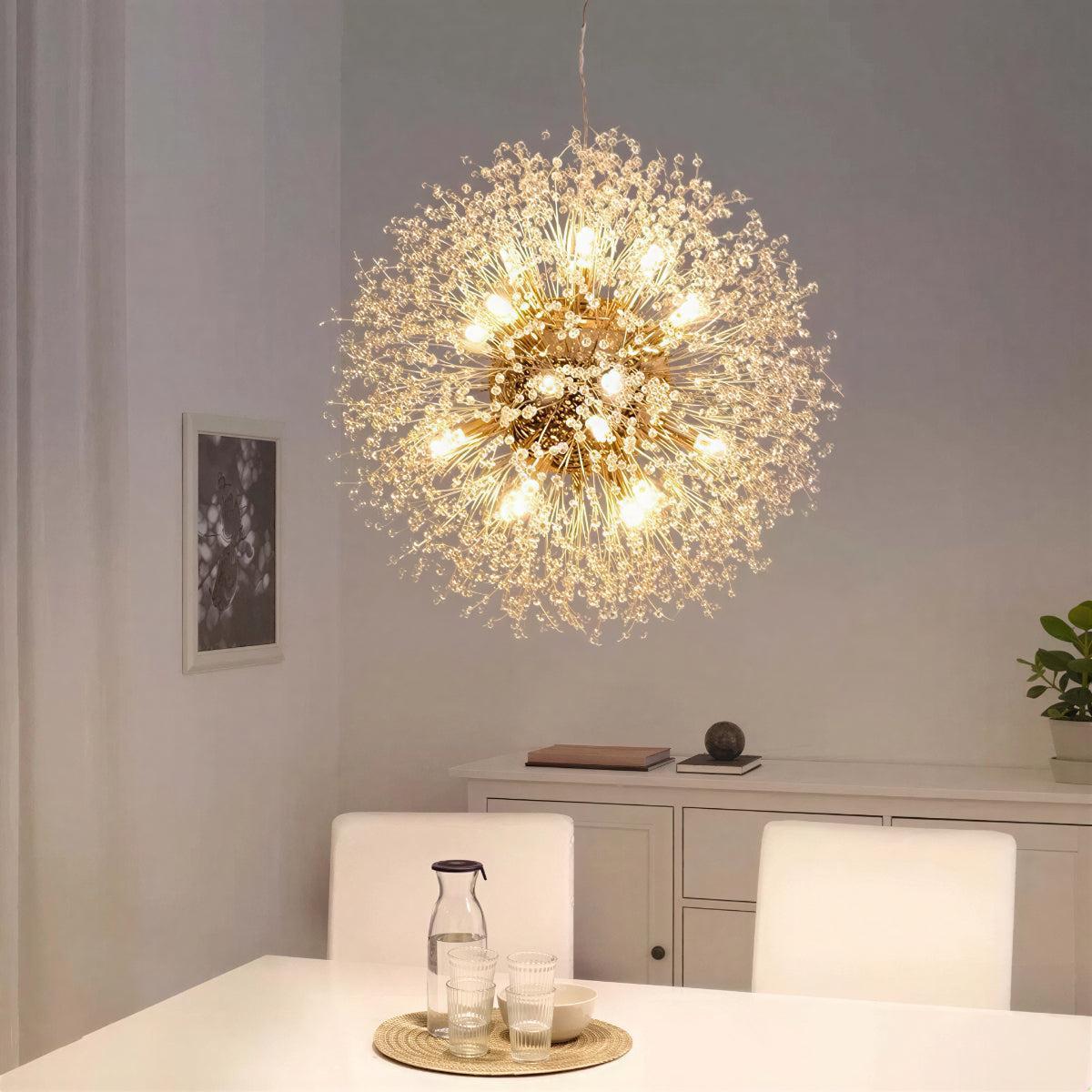 Modern Elegant Dandelion Chandelier Pendant Lighting