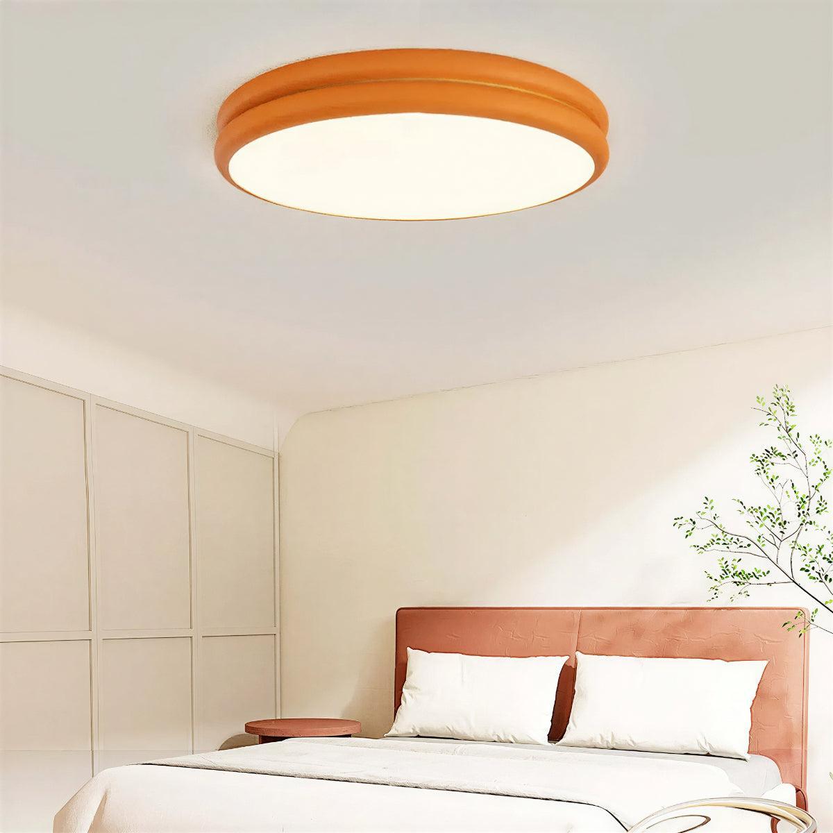 Modern Flush Mount Ceiling Light for Bedroom and Living Room