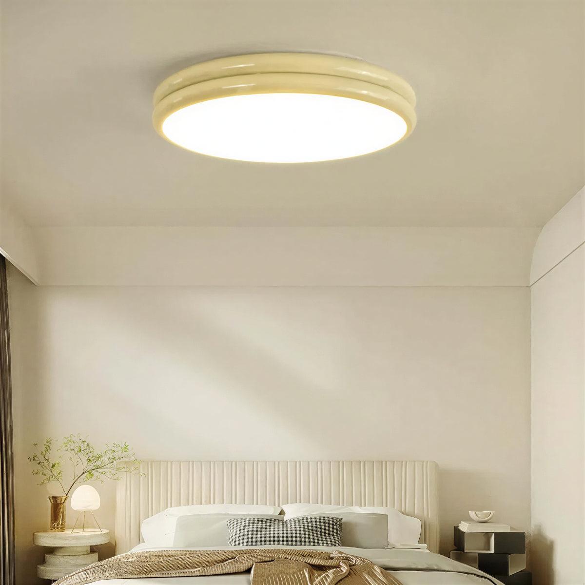 Modern Flush Mount Ceiling Light for Bedroom and Living Room