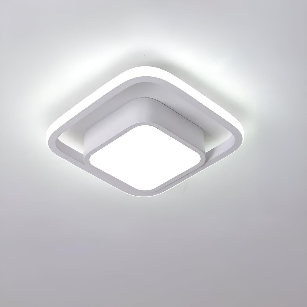 Modern Geometric Ceiling Light For Living Spaces