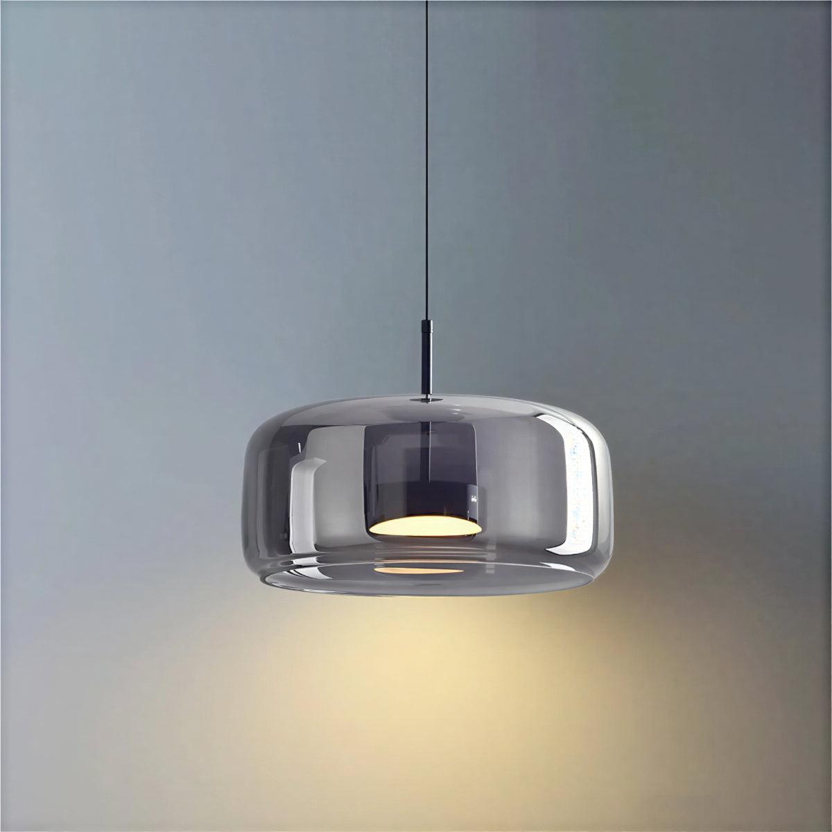 Modern Minimalist Glass Pendant Light