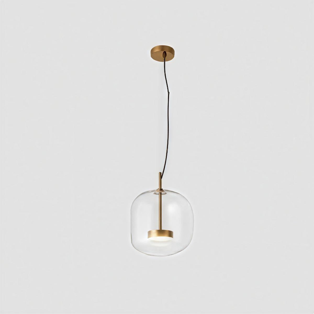 Modern Minimalist Glass Pendant Light