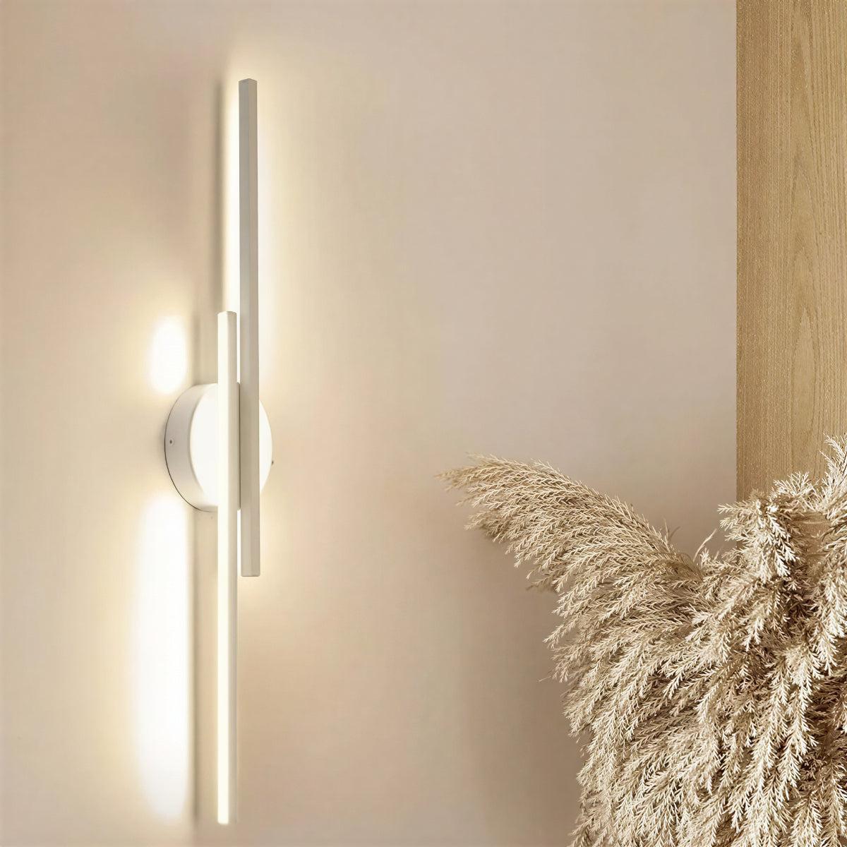Modern Nordic Linear Disk Wall Sconce Light