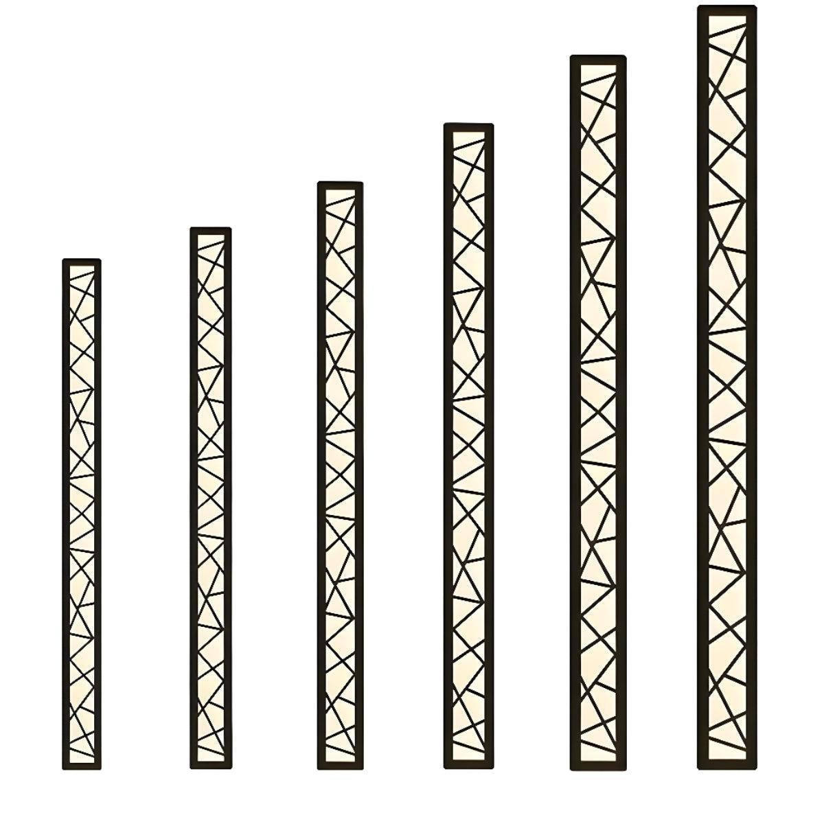 Modern Outdoor Wall Light Bar for Patio and Garden with Lamp