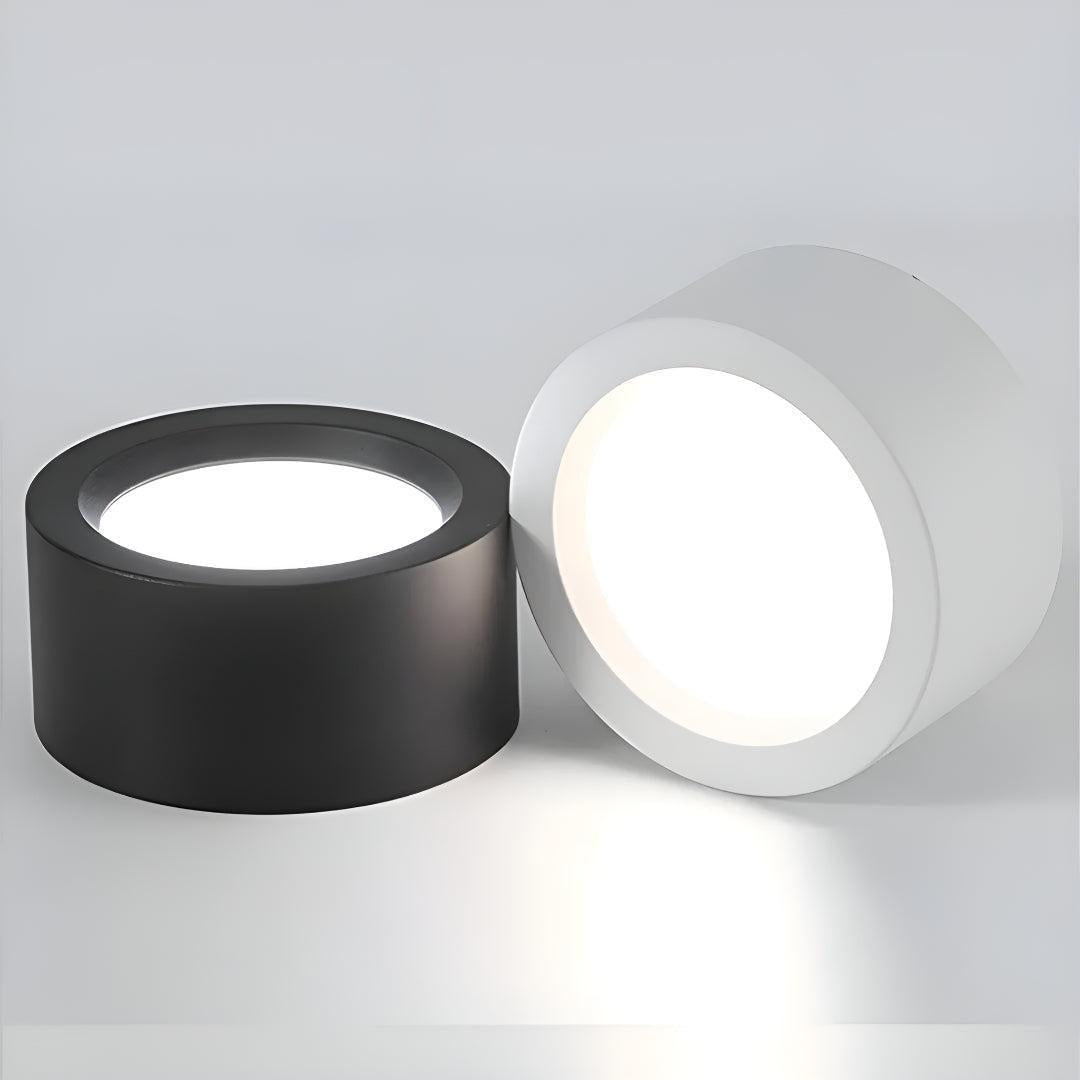 Modern Round Flush Mount Ceiling Light with Minimalist Style