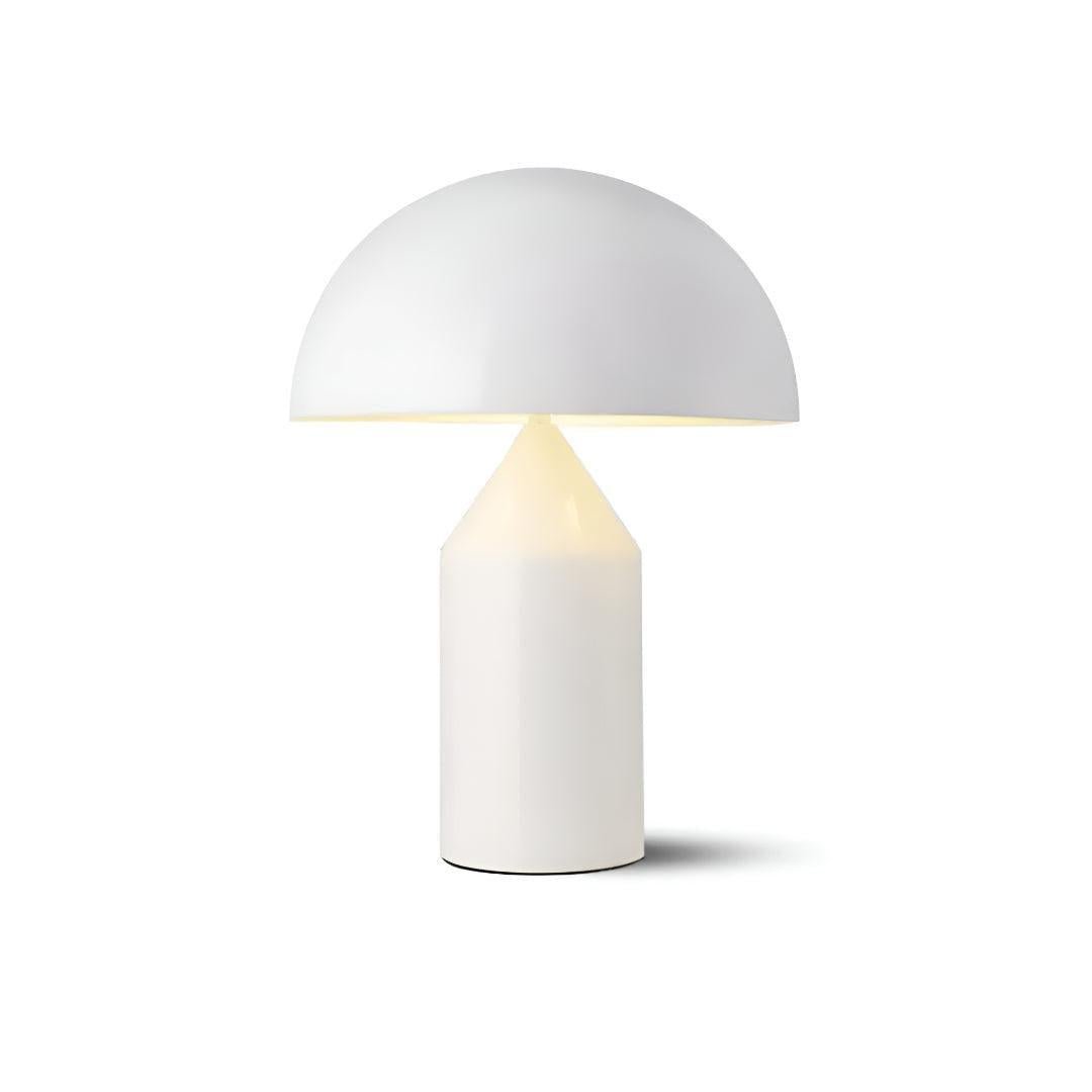 Modern Table Lamp With Dome Shade Design