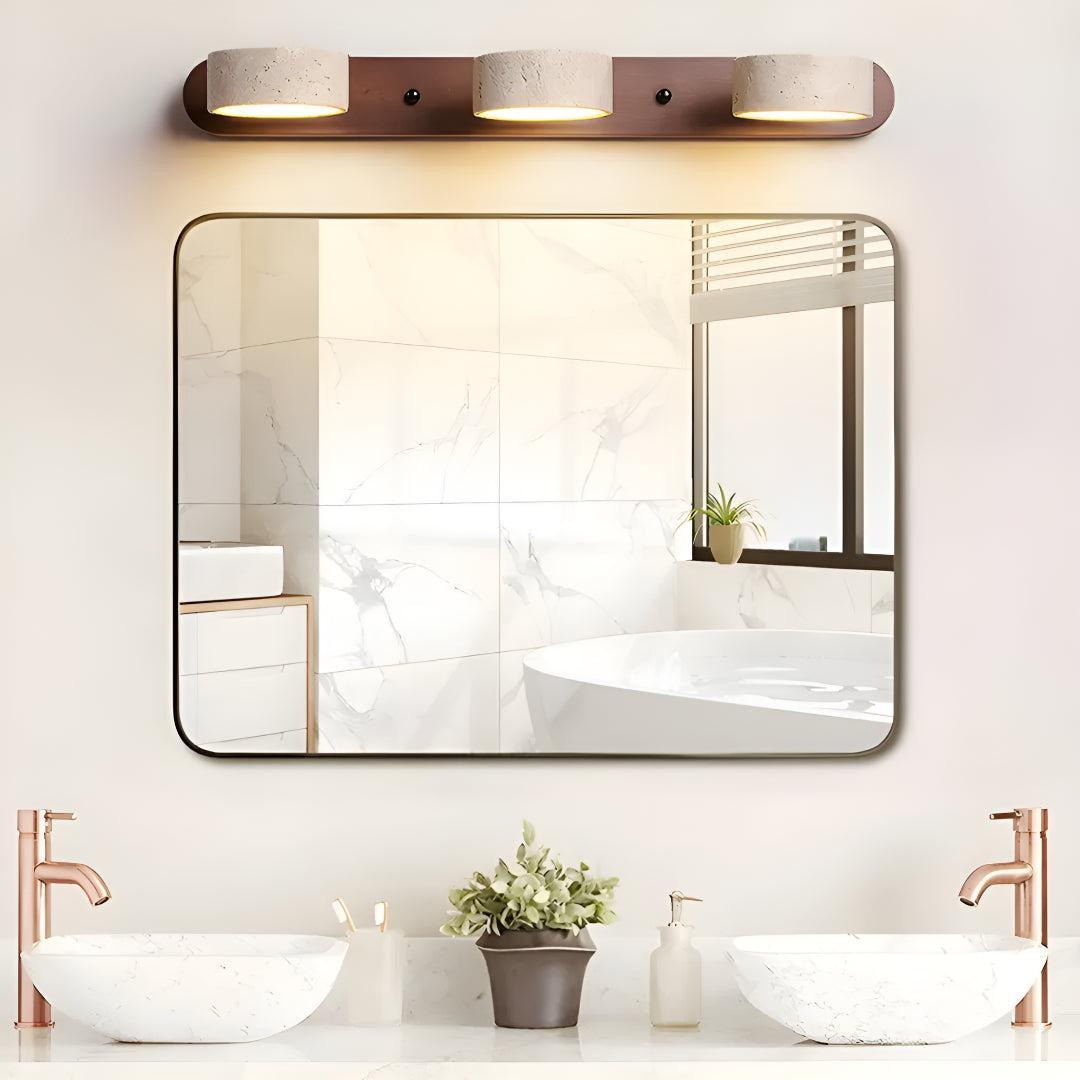 Modern Travertine Wall Sconce Light Fixture