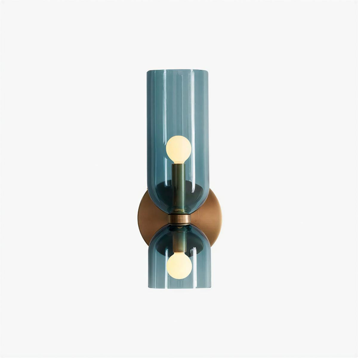 Modern Wall Sconce Light Fixture With Glass Shade