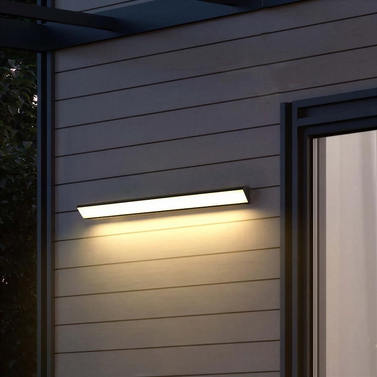 Outdoor Triangular Wall Light for Porch and Patio Lighting