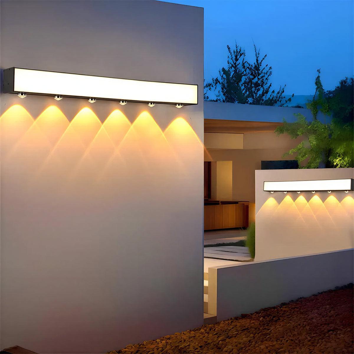 Outdoor Wall Light Bar for Porch, Patio or Garden Lighting