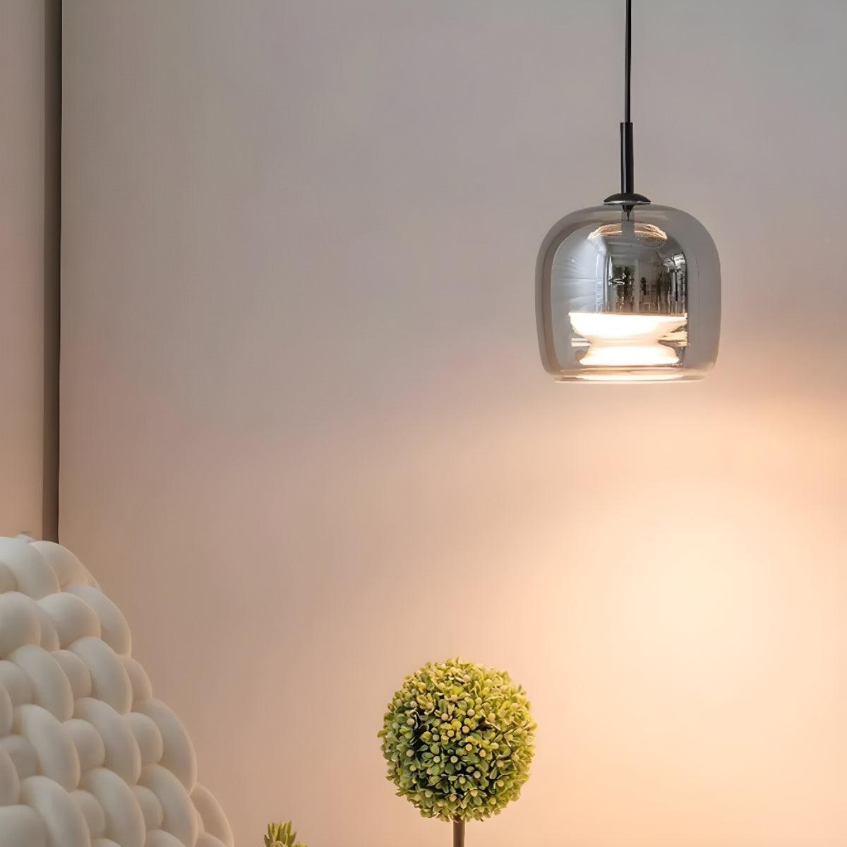 Pendant Light for Kitchen Island With Modern Artistic Black Shade