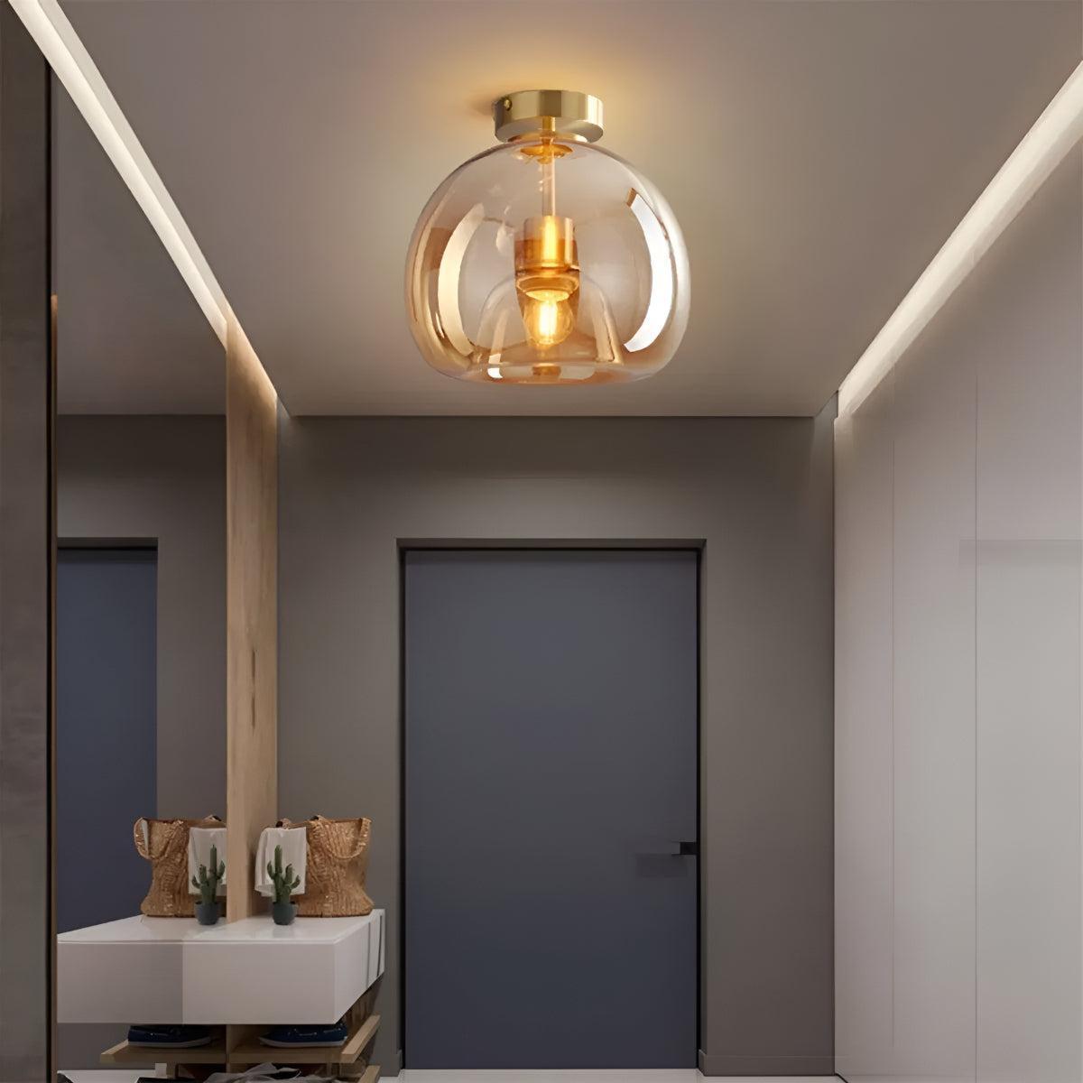 Retro Modern Ceiling Light Fixture for Bedroom and Hallway