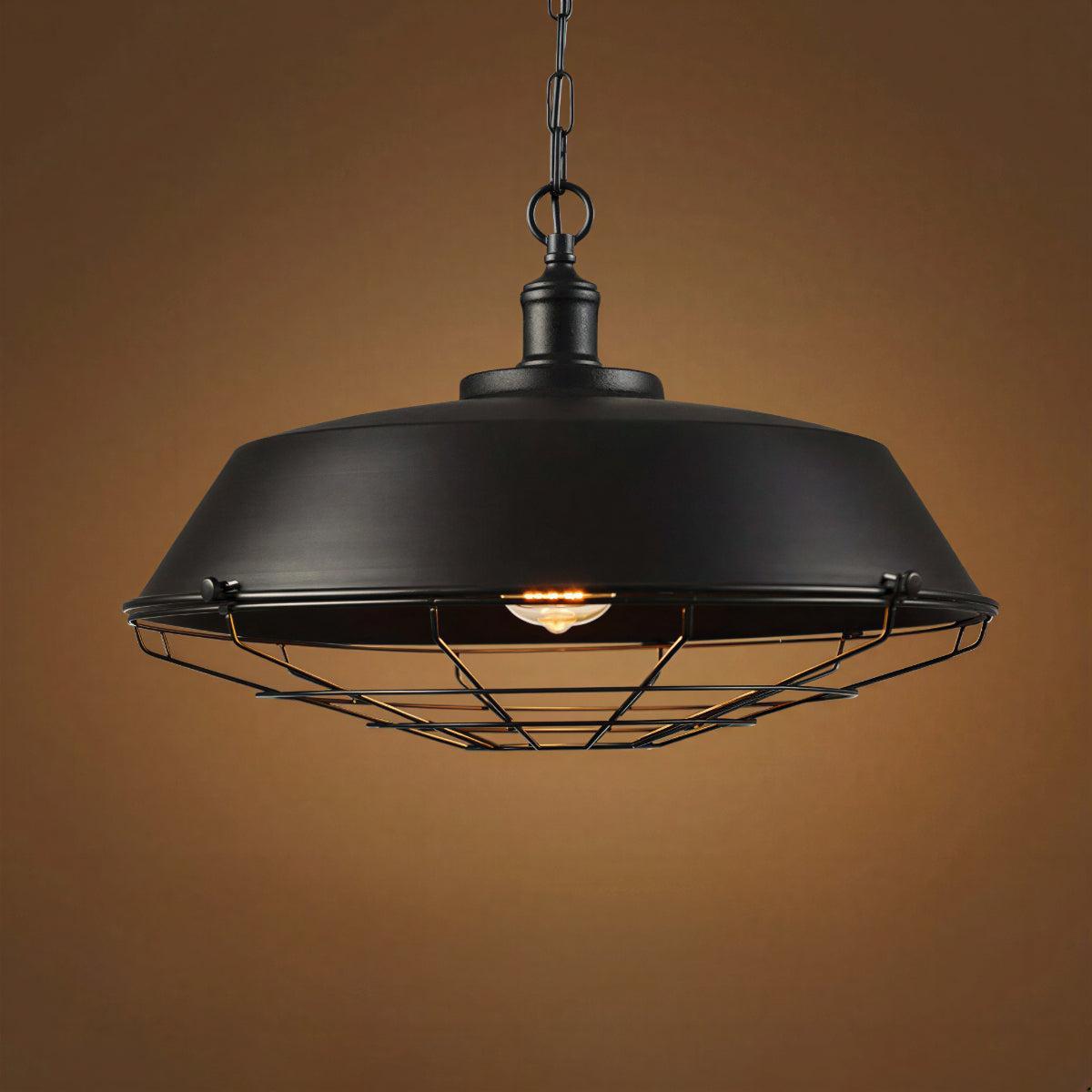 Rustic Industrial Pendant Lighting for Dining Room and Kitchen Island