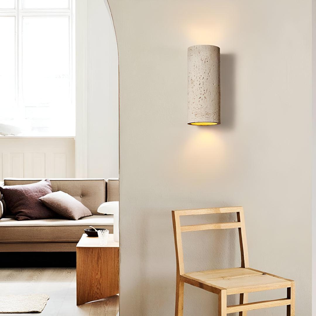 Rustic Metal Wall Sconce Light With Up Down LED for Indoors or Outdoors