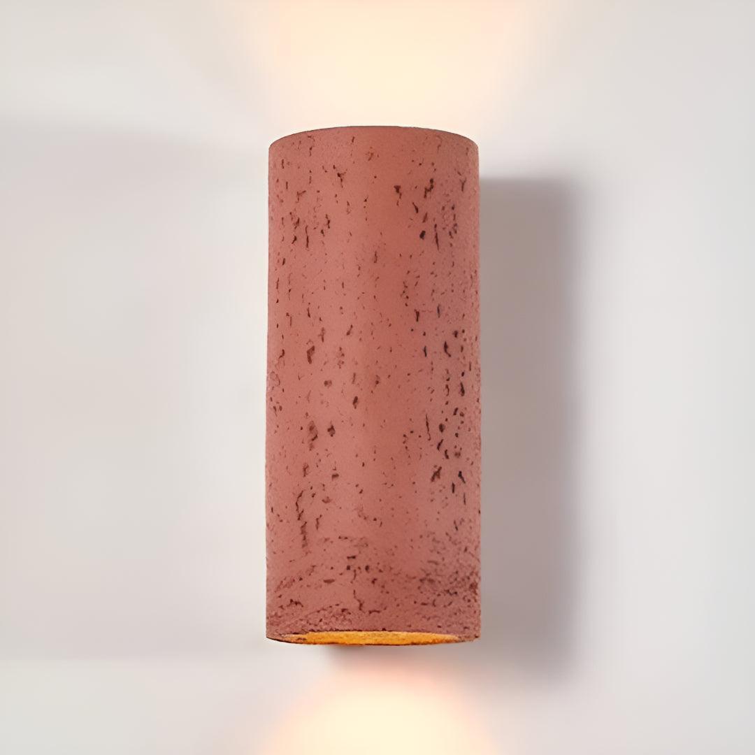 Rustic Metal Wall Sconce Light With Up Down LED for Indoors or Outdoors