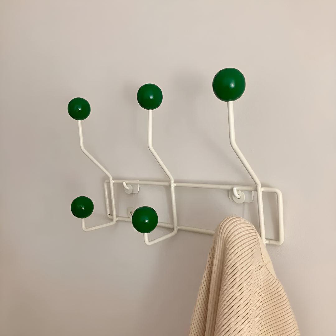 Vintage Wall Mounted Coat Rack for Clothes and Hats