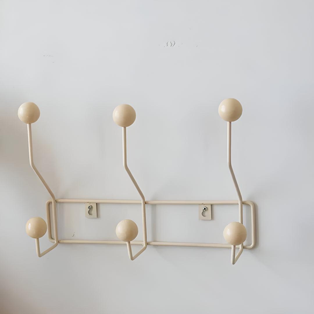 Vintage Wall Mounted Coat Rack for Clothes and Hats