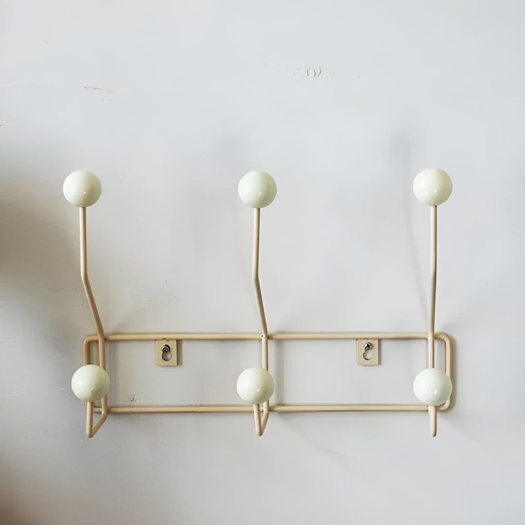Vintage Wall Mounted Coat Rack for Clothes and Hats
