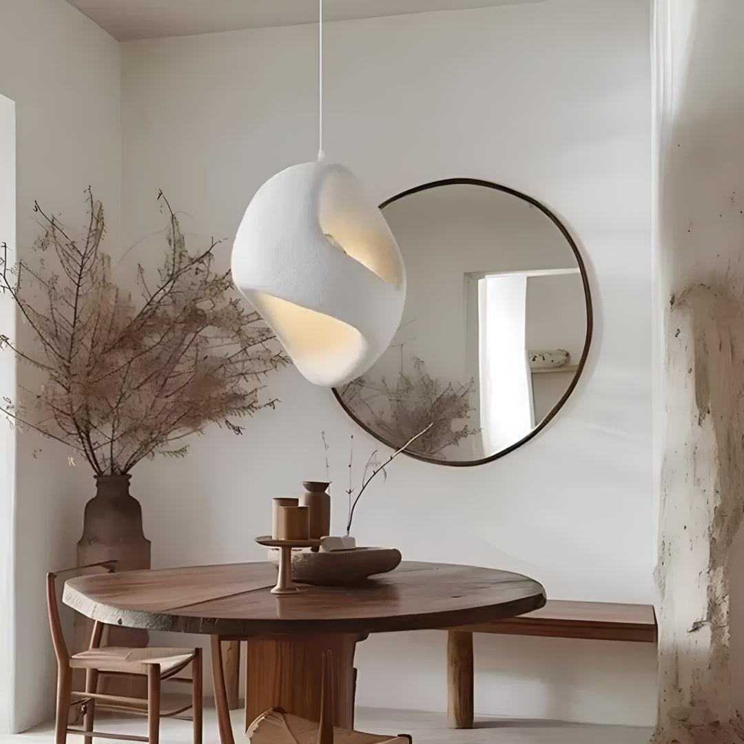 Wabi Sabi Modern Pendant Light Fixtures With Sculptural LED Design