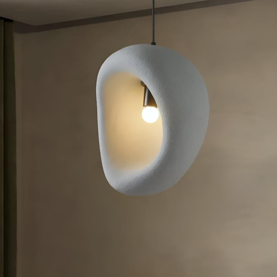 Wabi Sabi Modern Pendant Light Fixtures With Sculptural LED Design