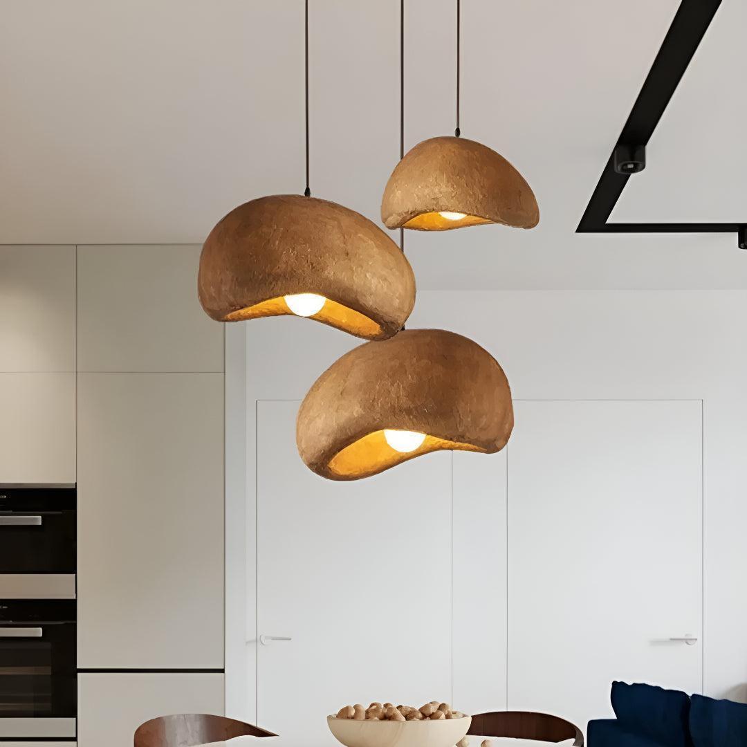 Wabi Sabi Pendant Lighting With Modern Minimalist Design