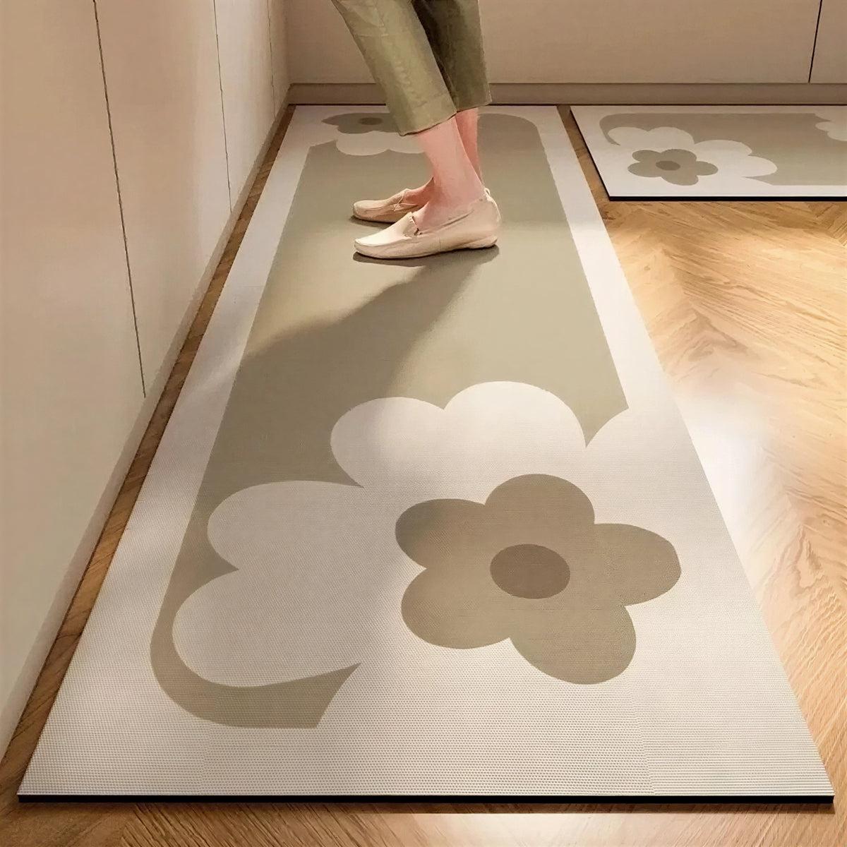 Washable Kitchen Runner Mat Rug With Non Slip Backing