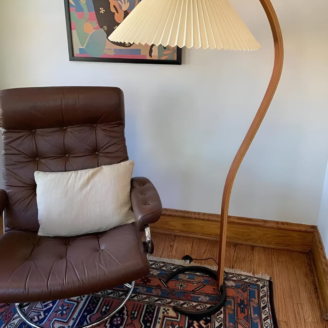 Arc Floor Lamp With Modern Shade Design