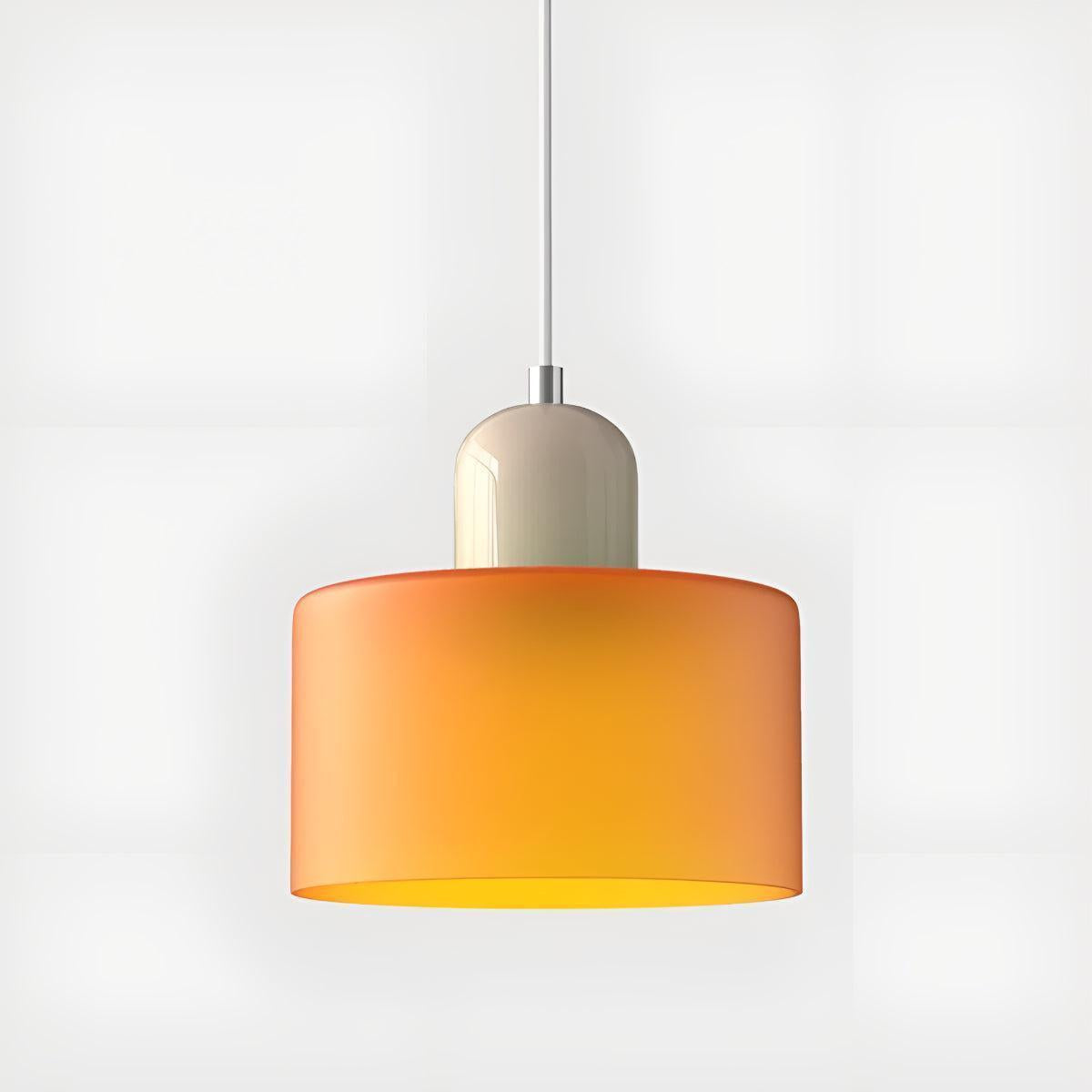 Bauhaus Style Glass Pendant Light Fixture for Dining Room