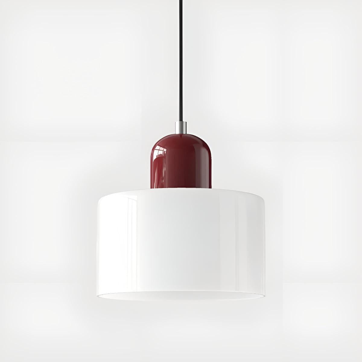 Bauhaus Style Glass Pendant Light Fixture for Dining Room