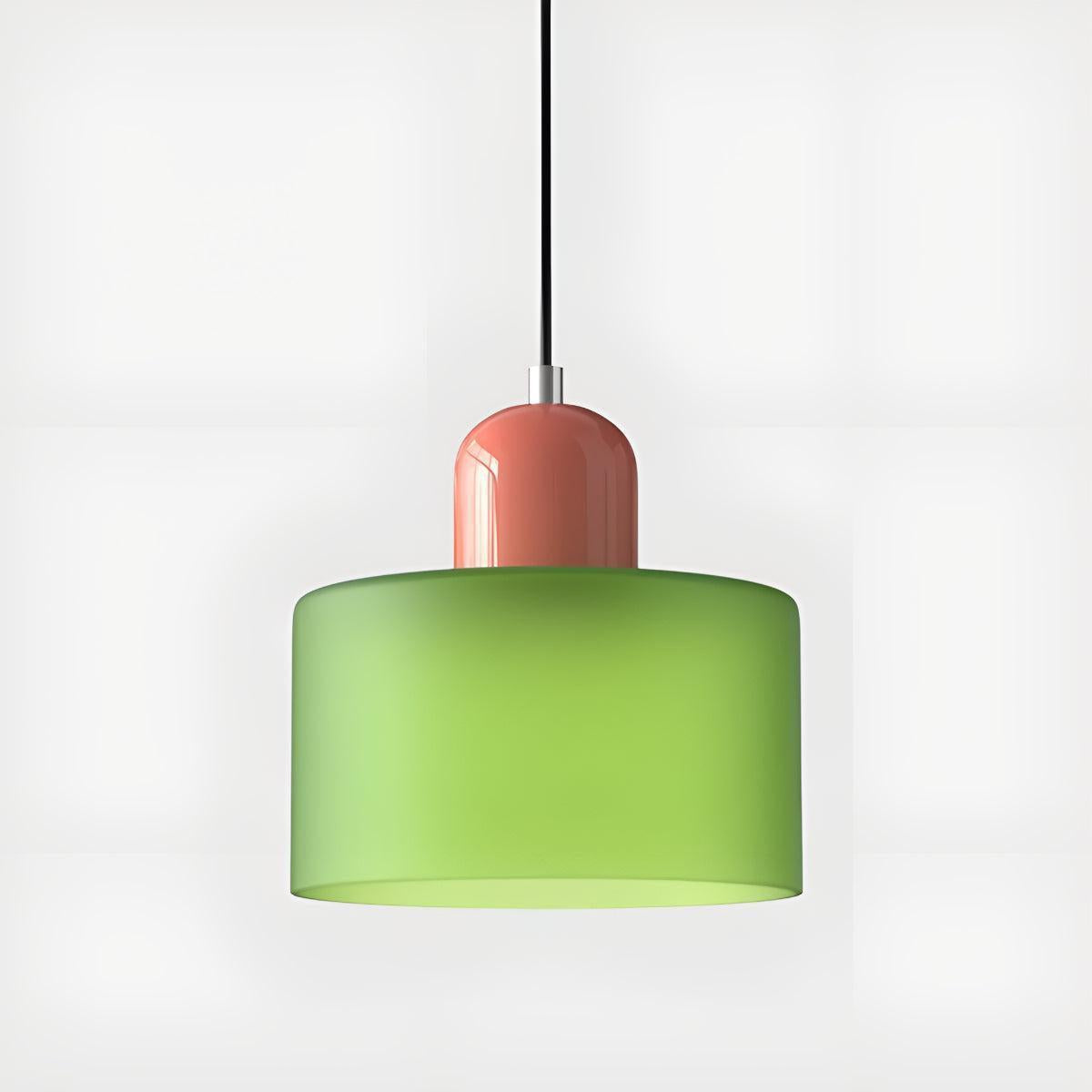 Bauhaus Style Glass Pendant Light Fixture for Dining Room