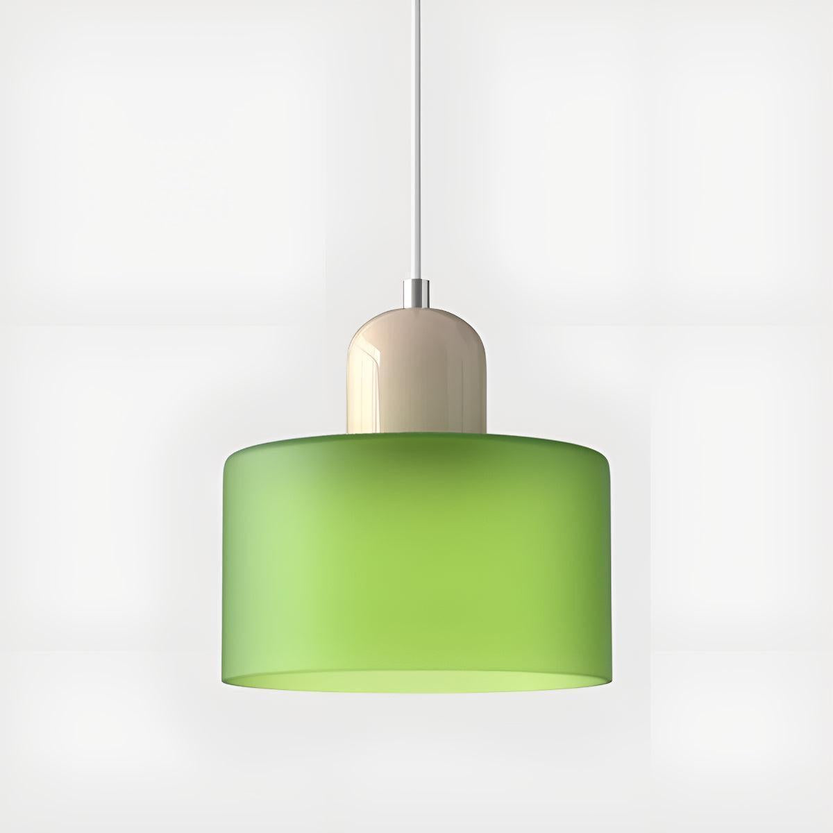 Bauhaus Style Glass Pendant Light Fixture for Dining Room