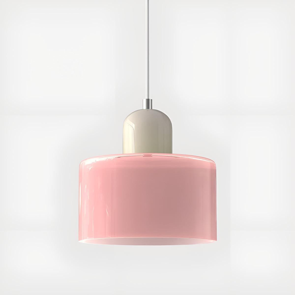 Bauhaus Style Glass Pendant Light Fixture for Dining Room